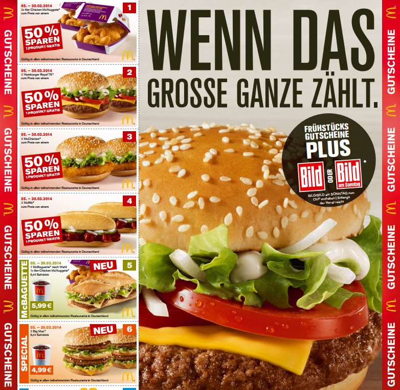 Mcdonald Gutschein Maerz 2021 Drucken : Mcdonalds ...