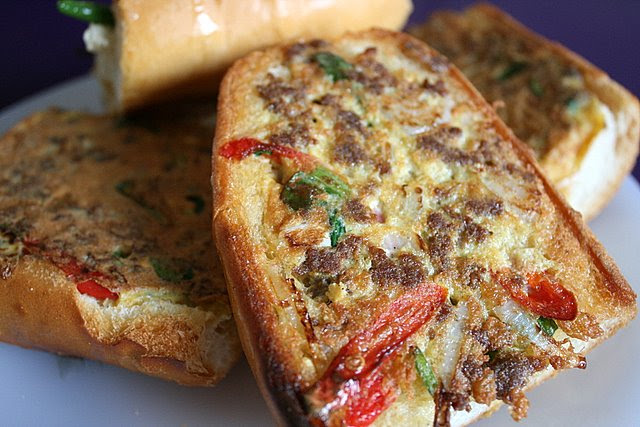 Homemade Roti John