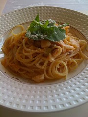 リストランテ　フォルマッジオのパスタ