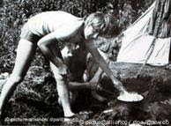 Angela Kasner, later Merkel, in 1973 