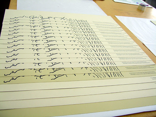 Editioning prints
