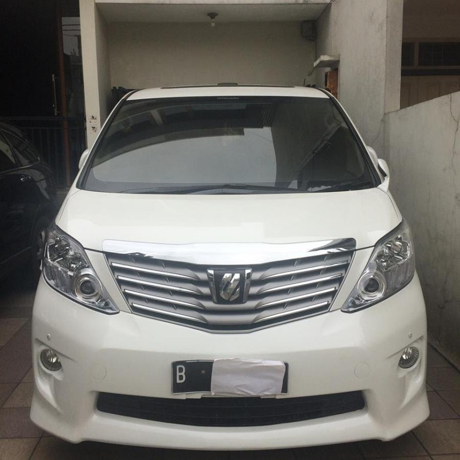 TOYOTA ALPHARD 2010 PUTIH MUTIARA WOW MobilBekascom