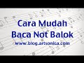 Not Angka Dan Not Balok Lagu Cublak Cublak Suweng