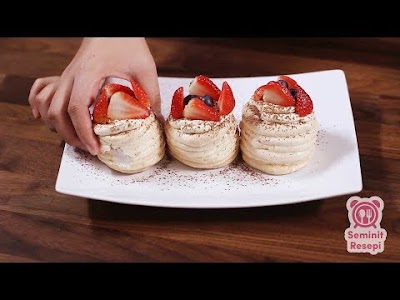 Cara Membuat Resepi Kek Pavlova Mudah