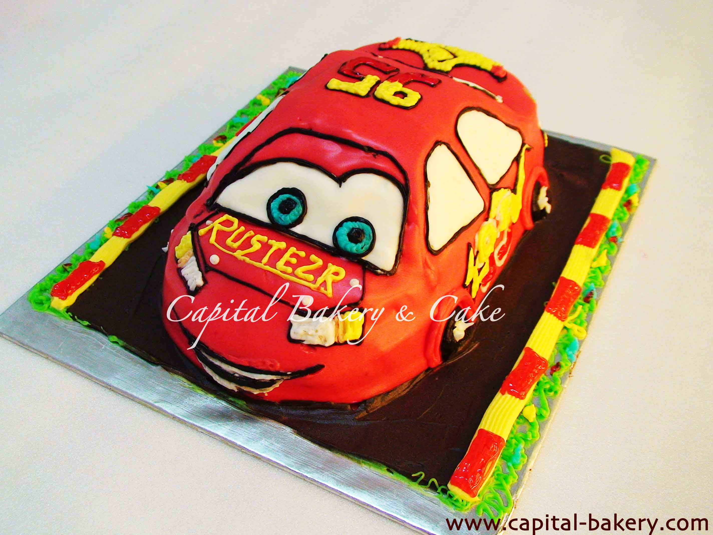 Cars 3d Cakes Capital Bakery