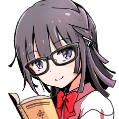 メガネっ娘スタンプ Lineスタンプ Peperonchiiinoko