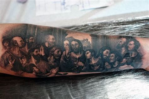 supper tattoo designs  men christian ink ideas