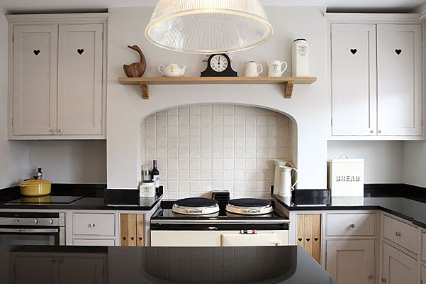 Farrow & Ball Elephant's Breath kitchen