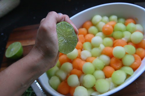 melon & mint salad