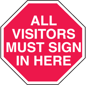 Visitor Sign In Clipart