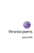 the snow poems