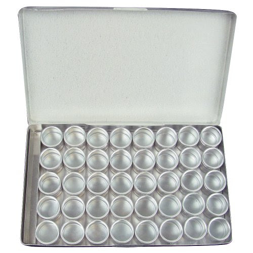 Stalwart 75-1640 40-Piece Small Item Aluminum Storage Set with Box