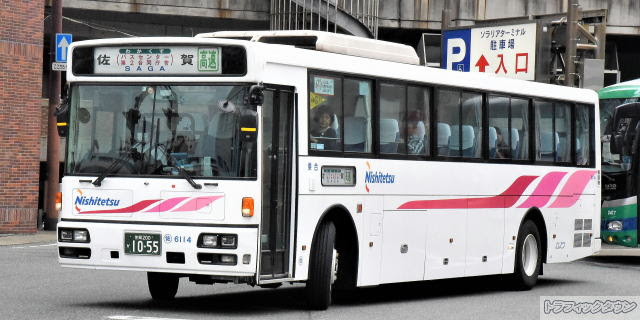 西鉄バス 佐賀 ６１１４