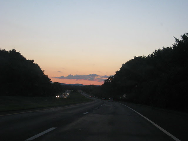 on our way