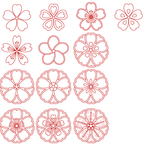 和柄 和風デザイン用ai Epsファイル無料ダウンロード 粋屋 日本の伝統文様と伝統色