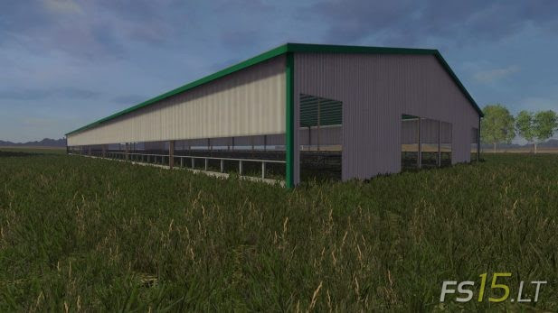 Free Stall Barn v 1.0 FS15 mods - FS15.LT