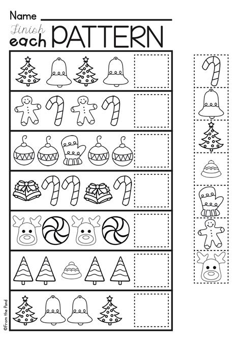 These free printable christmas worksheets for kindergarten include letter . christmas activities for kindergarten math and literacy no prep