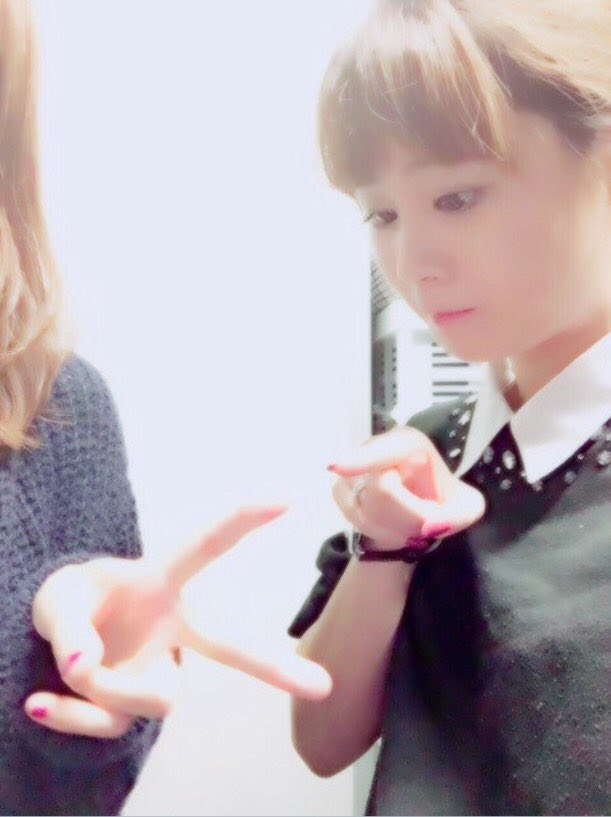 亀井絵里 新垣里沙のブログに登場 ﾉﾉ ｰ 亀井絵里ヲタの ハロプロ遠征記