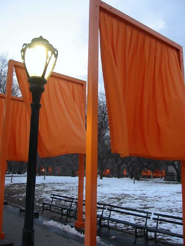 the gates central park new york city. the gates central park new