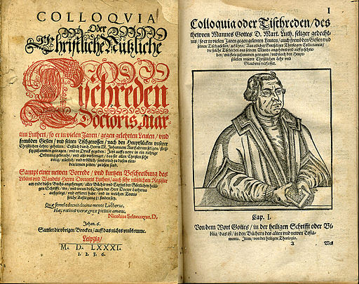 LutherWritings&Portrait1581