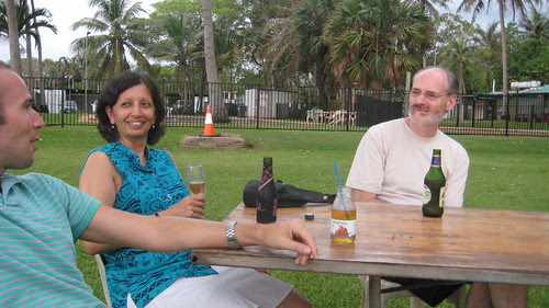 Hugh, Jayshree and Peter