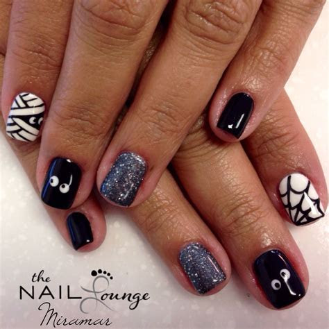 halloween gel nail art halloween nails nails gel nails
