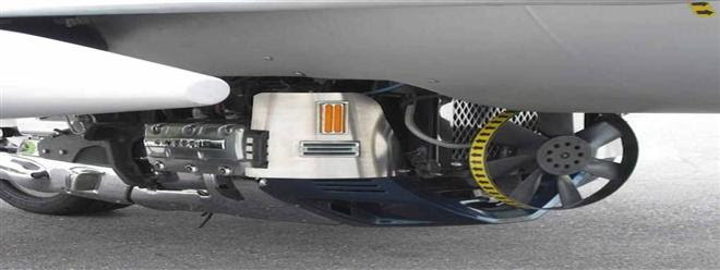 فيديو : شاهد دراجة هوندا المقاتلة النفاثة