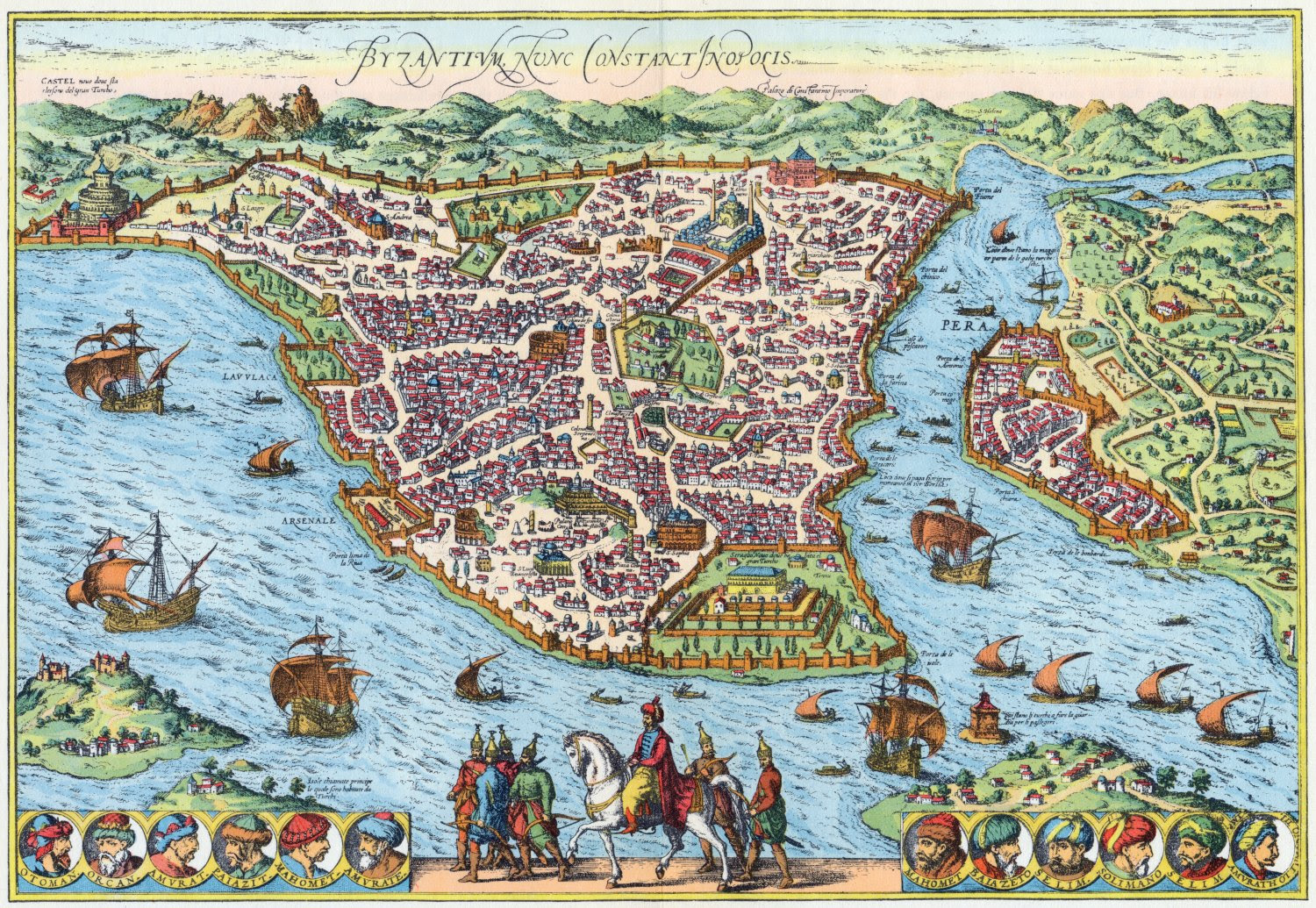 Image result for constantinople map HD