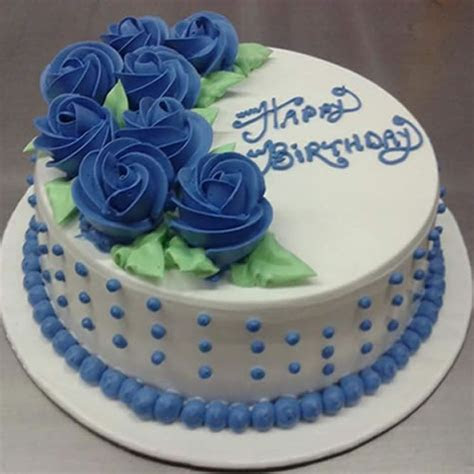 send beautiful cake  flowers design  top