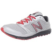 New Balance Men's M630v2 Running Shoe,Silver/Red,10.5 D US