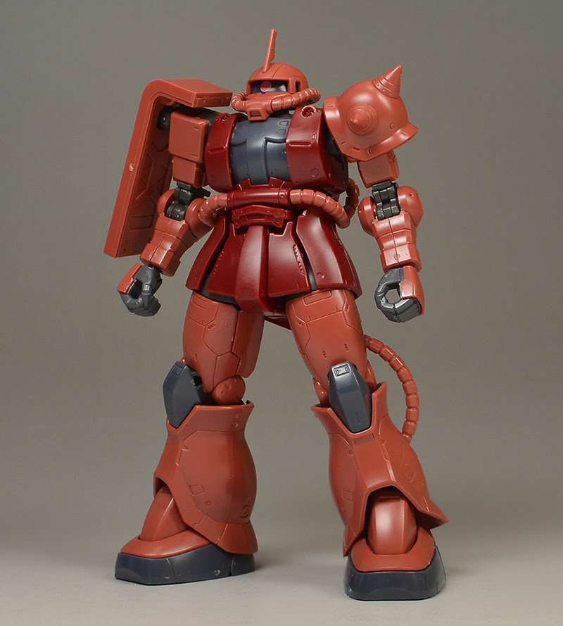 Hg シャア専用ザクii 赤い彗星ver レビュー ガンダムブログはじめました