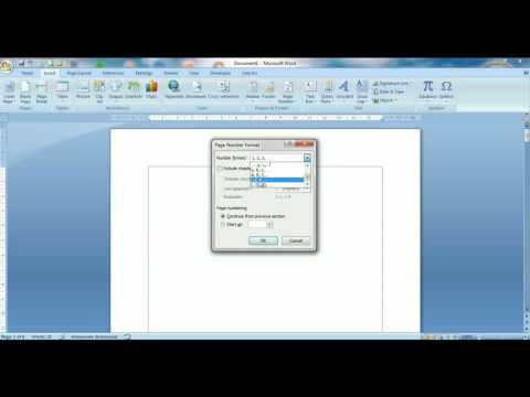 Cara Membuat Nomor Halaman Berbeda pada Satu Dokumen