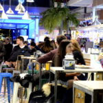 Fotos del Mercado Victoria de Córdoba, de noche
