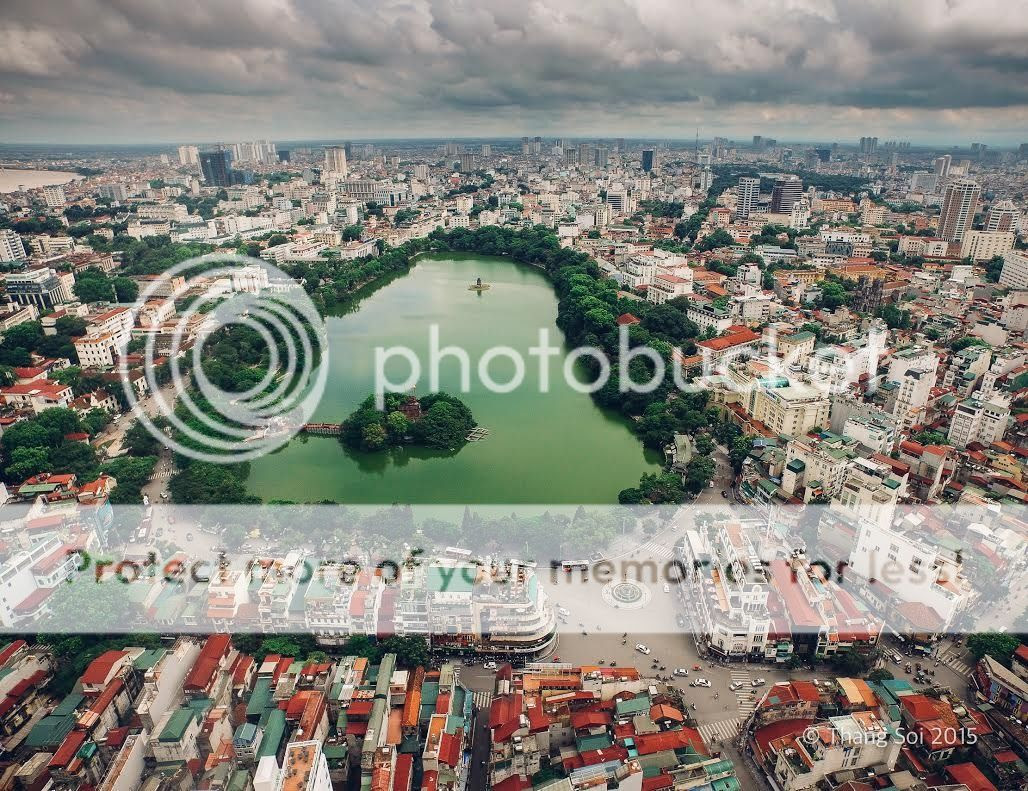 Hồ Hoàn Kiếm - Hà Nội. Ảnh: Lê Thế                              Thắng.