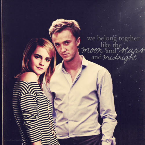 tom felton and emma watson together. tagged tom felton y u so sexy?