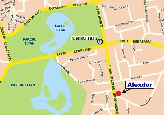 titan bucuresti harta Contact Alexdor Medical | Harta zonei, adresa, datele de contact 