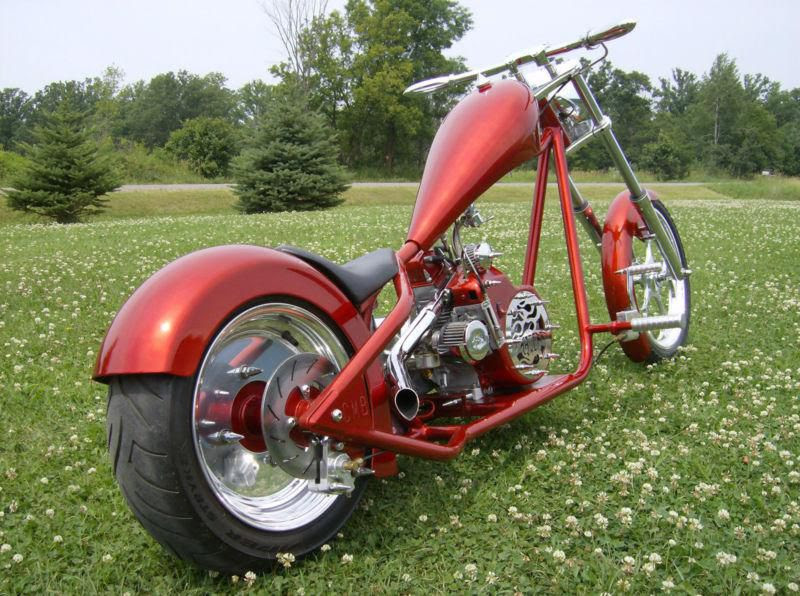 custom chopper fahrrad