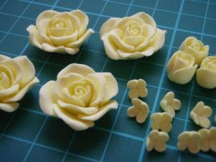 完成品３点とバラの花の作り方 Kokko Garden 楽天ブログ