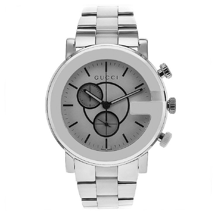 Gucci Men's G-Chrono Watch In White