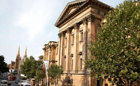 Australian Museum in evening 