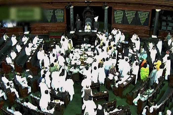  ... .com | Uproar Over Gujarat Lokayukta: Parliament Adjourned