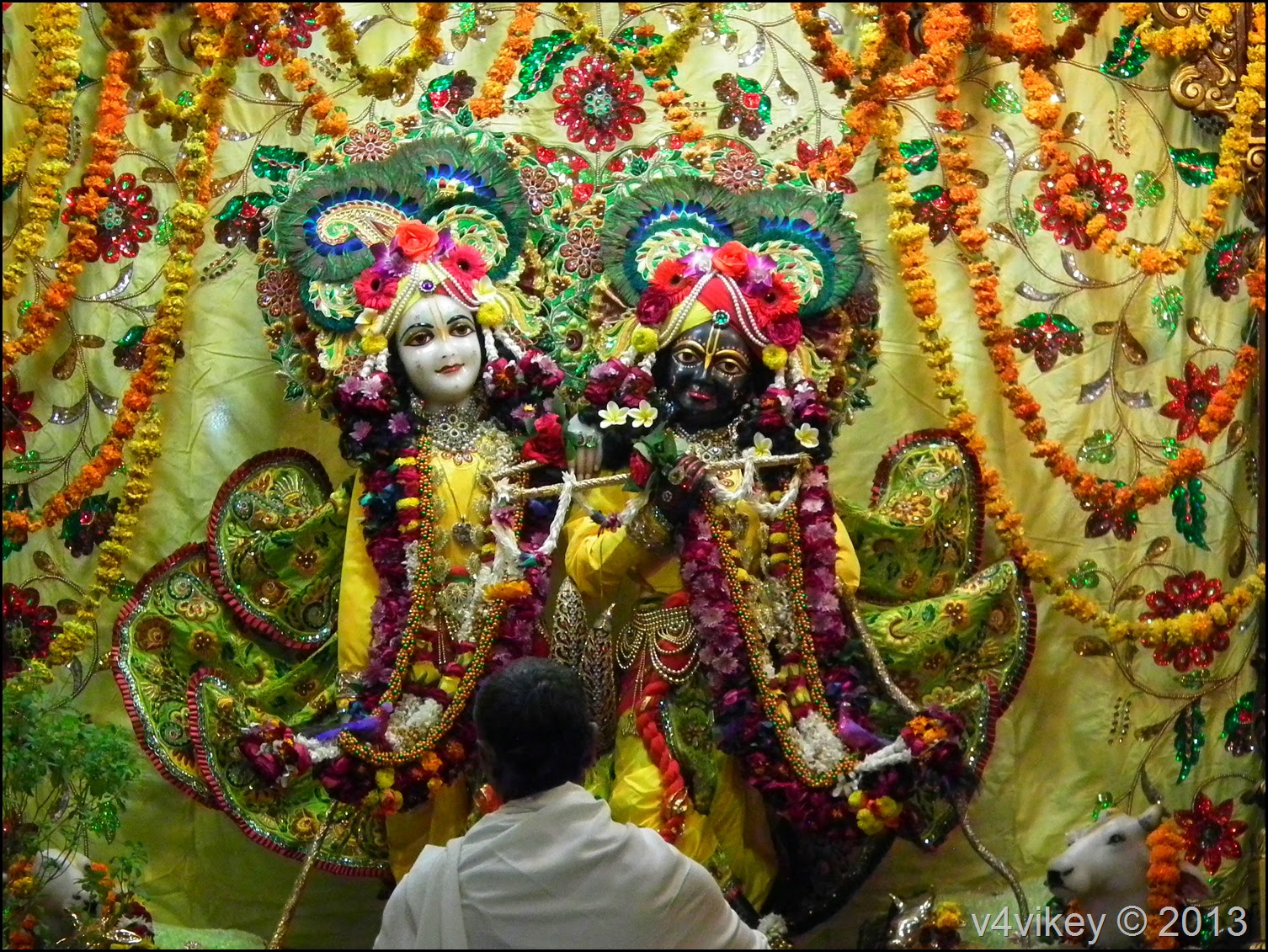 Krishna and Balram
