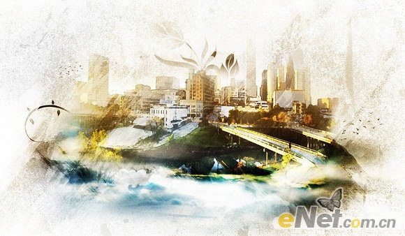 Ps水彩风格图片效果 4 效果教程 Ps教程自学网