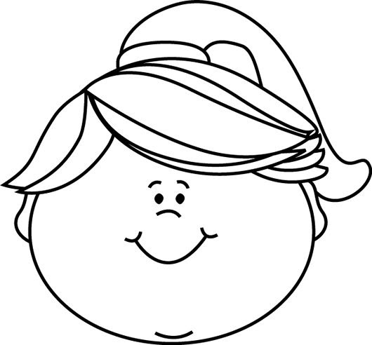 Free Girl Face Clipart Black And White Download Free Girl Face Clipart Black And White Png Images Free Cliparts On Clipart Library