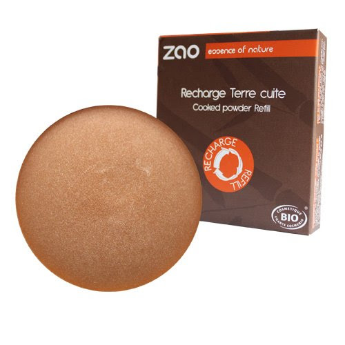  Zao - Recharge Terre Cuite Minérale Bio / 9 Gr - Couleur : Bronze Cuivré n°342