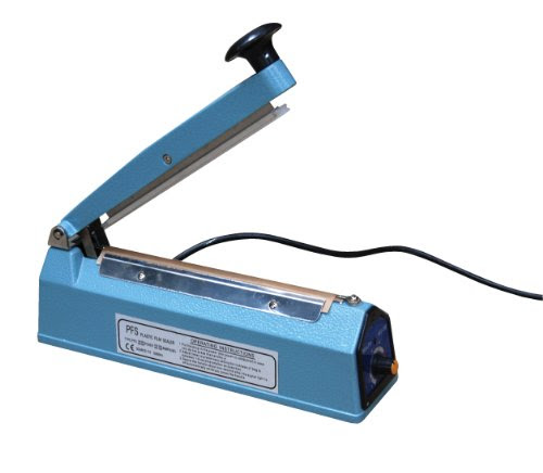 Vestil ISEAL-7T Table Top Impulse Bag Sealer, 7-1/2