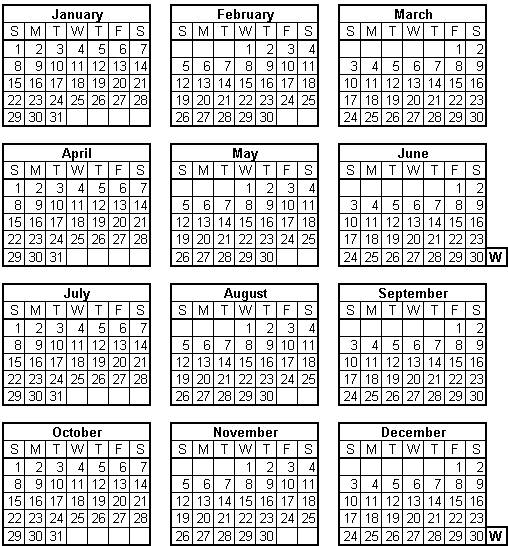 calendars you want to see