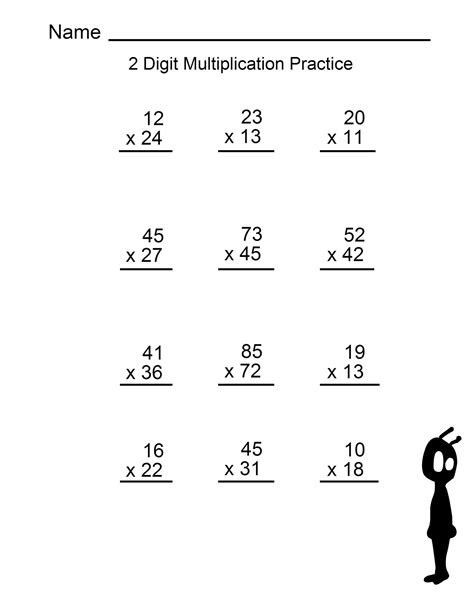  4th grade multiplication practice worksheets times tables worksheets