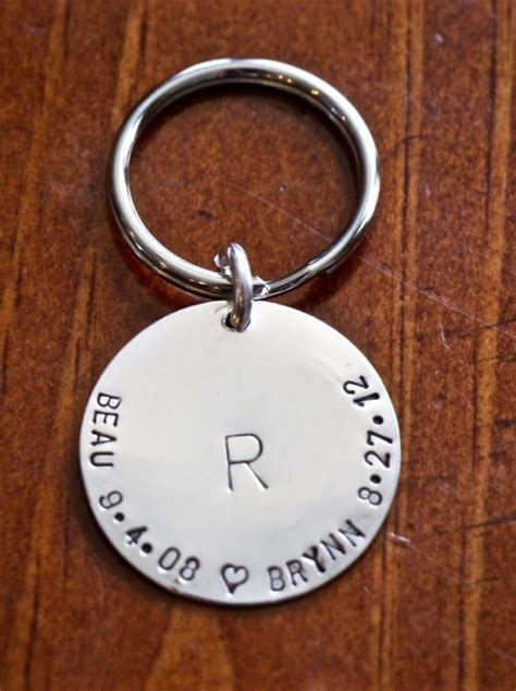It started with the pink ribbon necklace for breast cancer and soon expanded as . Personalized Childs Name Keychain | kandsimpressions