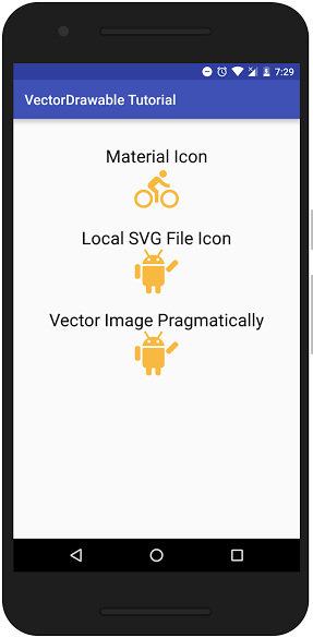 Download Android Vector Drawable Example using AppCompat Support ...